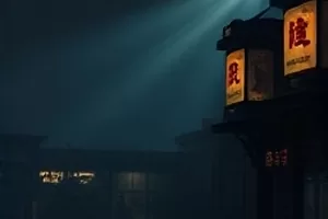 《零点追缉》横版封面，城市天桥夜景与警灯