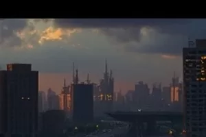 《黑箱笔记》横版封面，桌面手写笔记与台灯