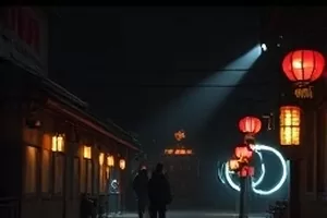 《星轨拾荒》横版封面，夜空星轨与望远镜
