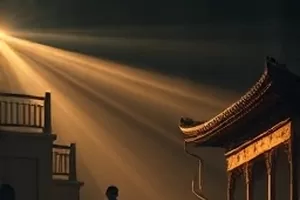 《长夜归途》横版封面，深夜出租车行驶在空旷高架桥